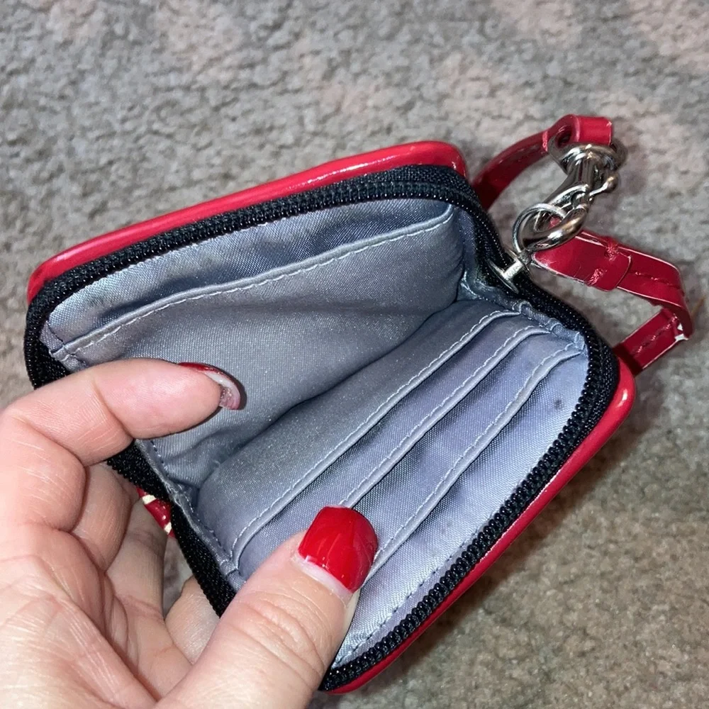 Snow Leopard COACH Wristlet/Phone Holder- IPhone mini